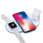 Ultra Slim ABS 10W Qi 3 In 1 Fast Wireless Charger