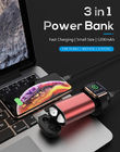 Qi Standard 5200mAH Wireless Charger Power Bank 3 In 1