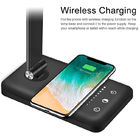 Aluminium 10W 5 Brightness Table Lamp With Wireless Charger