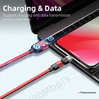 540 Degree 3A Magnetic Micro USB Quick Charging Cable