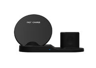 QI Enabled 10mm 5W ABS 3 In 1 QI Wireless Charger
