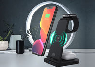 7.5w QI Enabled 3 In 1 Wireless Charging Station
