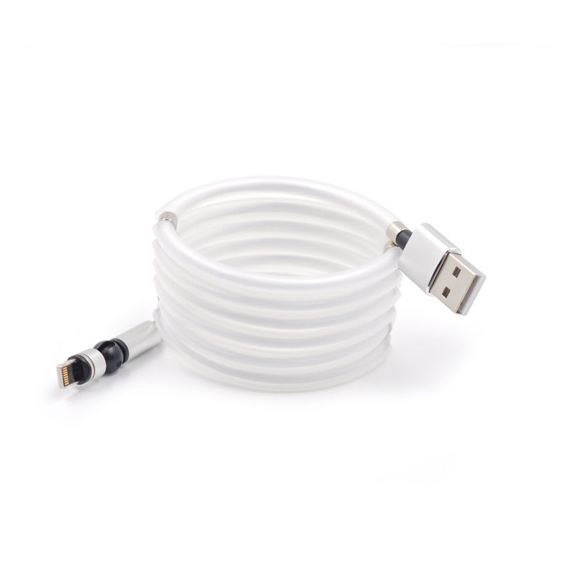 Mobile Phone 5A PVC Led Magnetic 3 In 1 Usb Charging Cable
