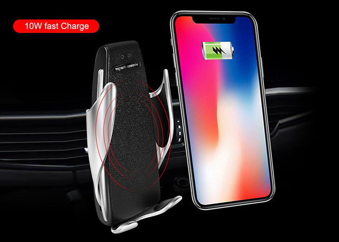Auto Clamping Infrared Sensor 10W QI Wireless Car Charger