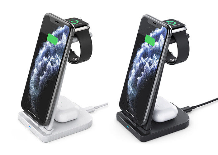 Detachable 15W 3 In 1 QI Phone Charging Station Wireless