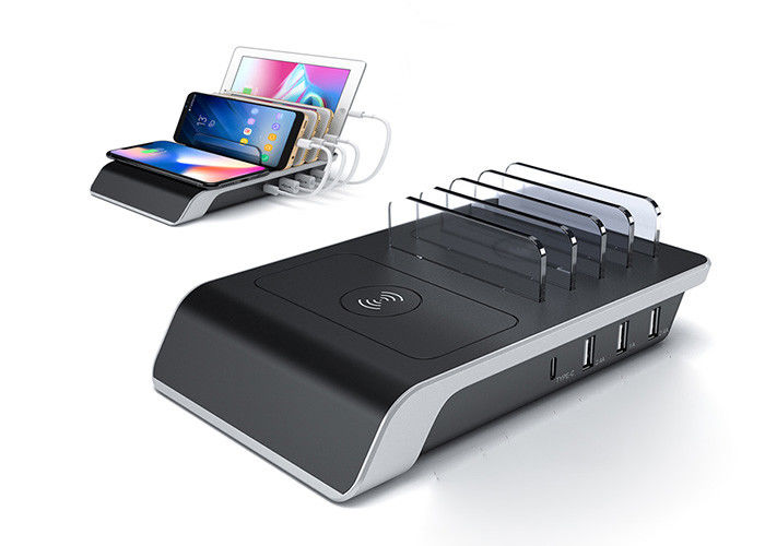 10W ABS Multi Phone QI Wireless Charging Station