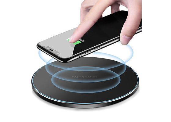 QI Enabled Wireless Charger Metal Case